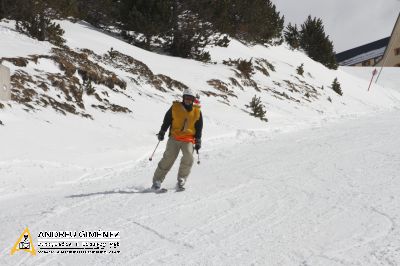 Un dia amb neu a la Vall de Núria