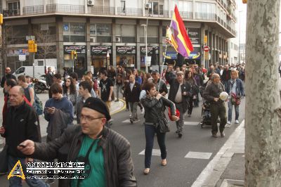 Protesta contra la pujada del preu del transport públic a Barcelona 15M