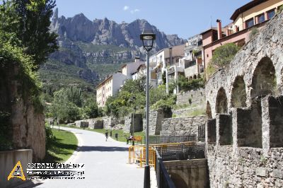 Ruta entre Monistrol i Sant Jeroni 1236m