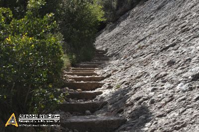 Ruta entre Monistrol i Sant Jeroni 1236m