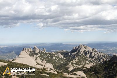 Ruta entre Monistrol i Sant Jeroni 1236m