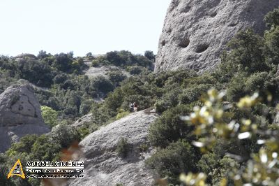 Ruta entre Monistrol i Sant Jeroni 1236m