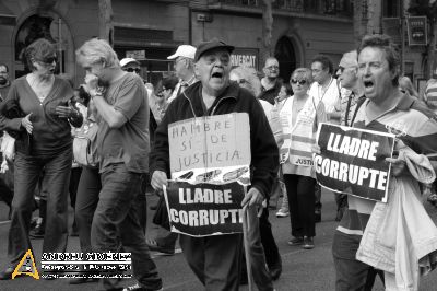 Protesta contra la pujada del preu del transport públic a Barcelona 10M