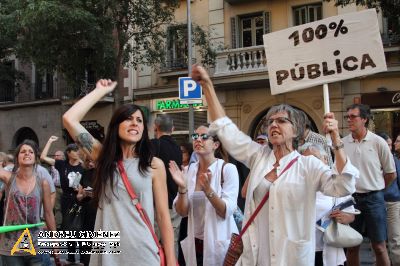 Per una sanitat cent per cent pública 17J