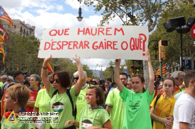 Manifestacions de l´11S de 2017