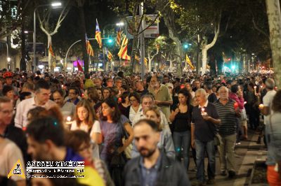 Espelmes per la llibertat dels Jordis