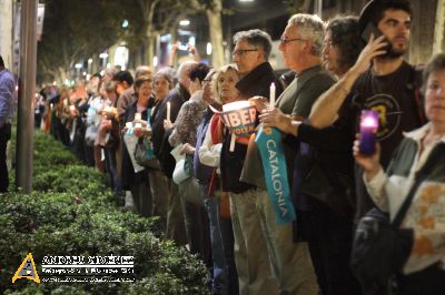 Espelmes per la llibertat dels Jordis