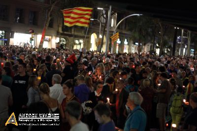 Espelmes per la llibertat dels Jordis