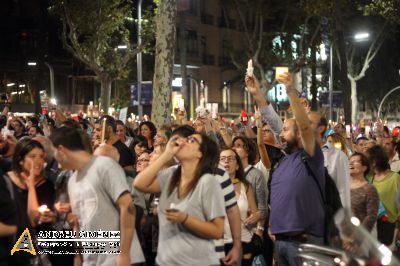 Espelmes per la llibertat dels Jordis