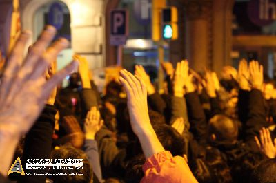 Protestes de rebuig a Felip VI 
