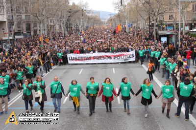 Llibertat dels presos polítics 25M